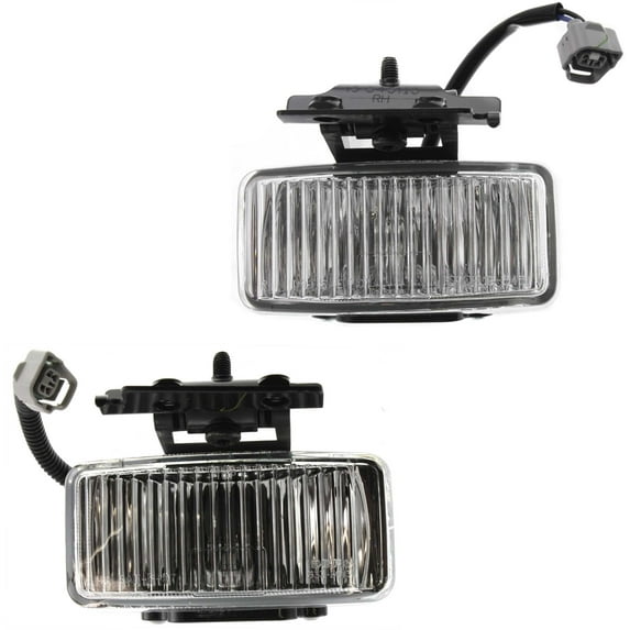 For 97-01 Cherokee Front Driving Fog Light Lamp Assembly SET PAIR