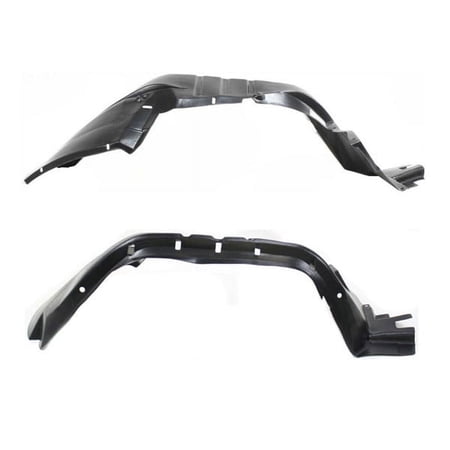 For 97-01 Cherokee Front Splash Shield Inner Fender Liner Panel Plastic SET PAIR