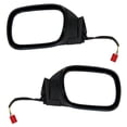 thumbnail image 1 of For 97-01 Cherokee Rear View Mirror Power Textured Black Manual Folding SET PAIR, 1 of 5