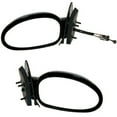 thumbnail image 1 of For 97-02 Saturn S-Series SC1, SC2 Coupe 2-Door Manual Rear View Mirror PAIR SET, 1 of 5