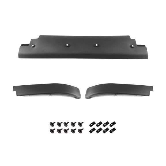 For 97-04 Corvette LS1 LS6 Front Spoiler Air Dam 3 Piece Kit With Mount Hardware