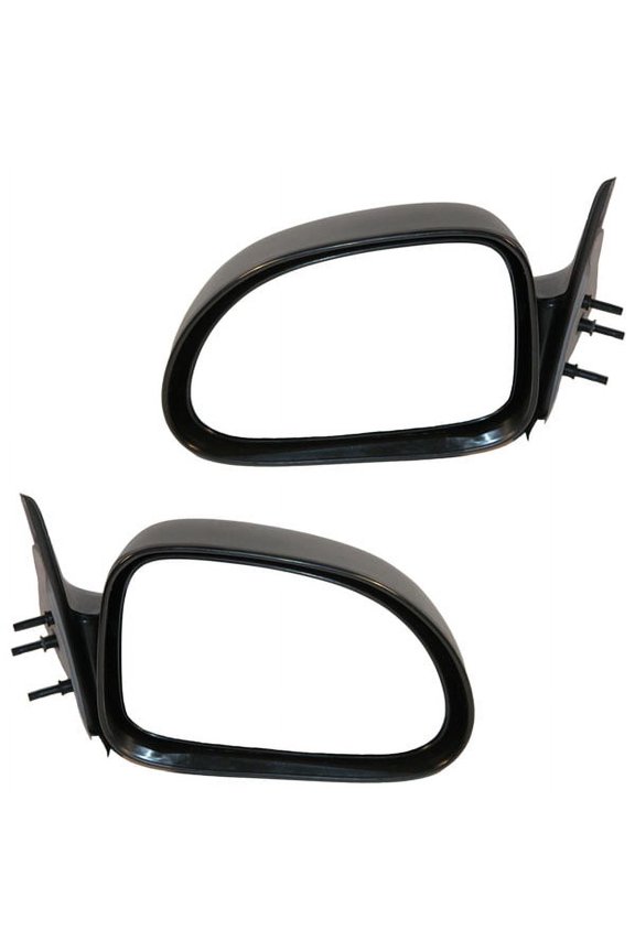 For 97-04 Dakota P/U Truck 98-03 Durango Rear View Door Mirror Manual PAIR SET