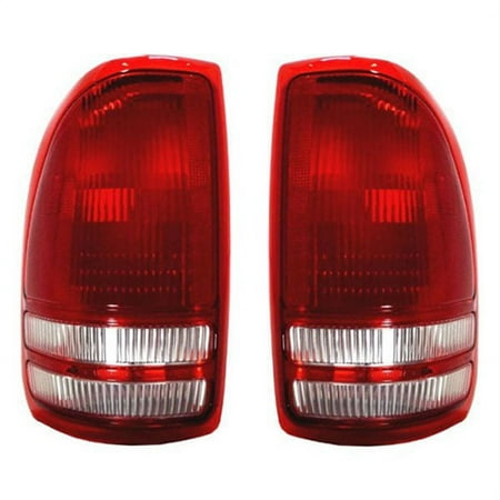 For 97-04 Dakota Truck Taillight Taillamp Rear Brake Lamp Tail Light SET PAIR
