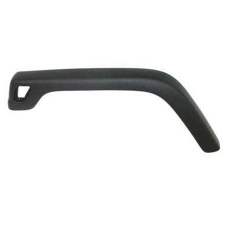 For 97-06 Wrangler Front Fender Flare Wheel Opening Molding Trim Arch Left Side