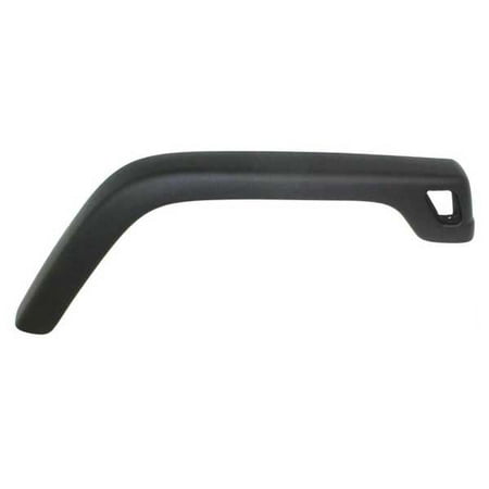 For 97-06 Wrangler Front Fender Flare Wheel Opening Molding Trim Arch Right Side