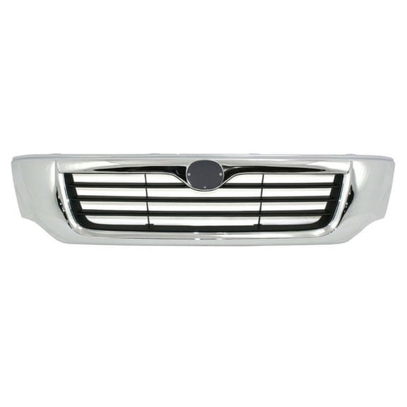 For 98-00 B-Series Pickup Truck Front Grille Assembly Chrome Shell Black Insert