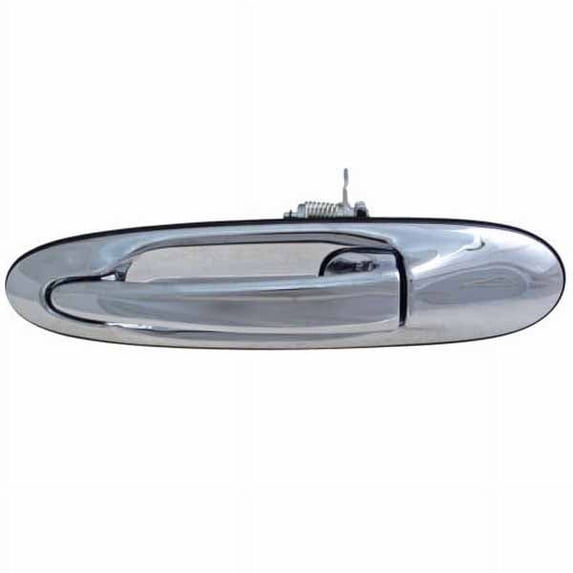 For 98-02 TownCar Rear Outside Outer Exterior Chrome Door Handle Left Side