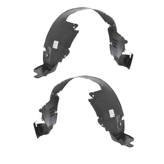 For 98-03 CLK-Class Front Splash Shield Inner Fender Liner Panel LH+RH SET PAIR