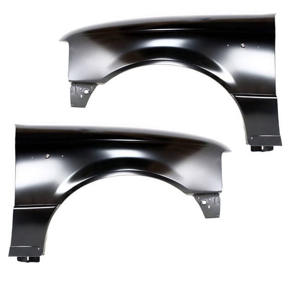 For 98-03 Ranger Pickup Truck Front Fender w/o Molding Holes Left Right SET PAIR