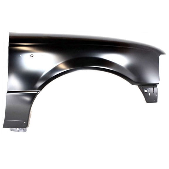 For 98-03 Ranger Pickup Truck Front Fender w/o Molding Holes Primed Right Side