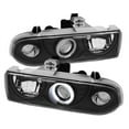 thumbnail image 1 of For 98-04 Chevy S-10 S10 Sonar CCFL Halo Projector Headlights (Black) YD-PRO-CS1098-CCFL-BK, 1 of 2