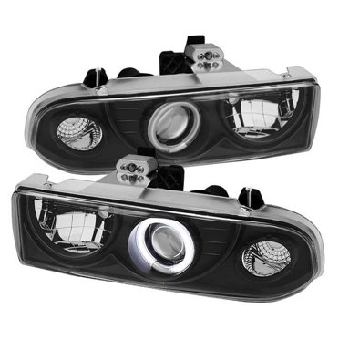 Eagle Eyes CCFL Halo Projector Headlights + Tail Lights For Nissan Frontier 2001-2004 - Black