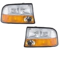 thumbnail image 1 of For 98-04 Sonoma Pickup Truck with Fog Lamp Headlight Head Light w/Bulb SET PAIR, 1 of 5