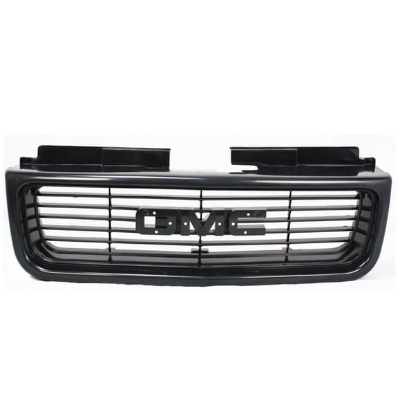 For 98-05 Jimmy/Sonoma Pickup Truck Front Face Bar Grille Assembly Black Plastic