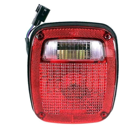 For 98-06 Wrangler TJ Taillight Taillamp Rear Brake Light Lamp w/Bulb Right Side