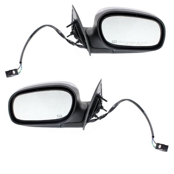 For 98-08 Crown Vic./Grand Marquis Rear View Mirror Power Heat Chrome Set Pair