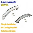thumbnail image 1 of For 98-10 VW Beetle Metal Reinforced Door Panel Door Handle Repair Kit Set 2PCS Chrome 98 99 00 01 02 DS513, 1 of 4