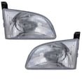 thumbnail image 1 of For 98 99 00 Sienna Headlight Headlamp Halogen Front Head Light w/Bulb PAIR SET, 1 of 5
