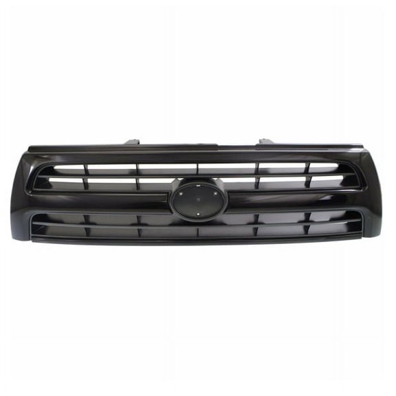 For 99-00 4Runner 4-Runner 3.4L Front Grille Assembly Black Shell, Silver Insert