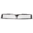thumbnail image 1 of For 99-01 Galant 2.4L & 3.0L Front Grille Assembly Chrome Shell & Black Insert, 1 of 5