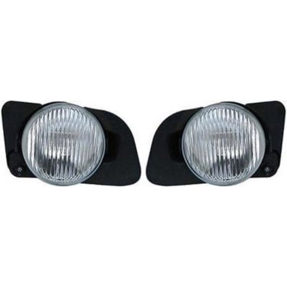 For 99-01 Galant Front Driving Fog Light Lamp Assembly DOT SET PAIR