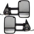 thumbnail image 1 of For 99-02 Pickup Truck Power Heated Telescopic Performance Tow Mirror SET PAIR, 1 of 5