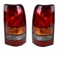 thumbnail image 1 of For 99-02 Silverado & 99-03 Sierra Taillight Taillamp Rear Brake Light SET PAIR, 1 of 3