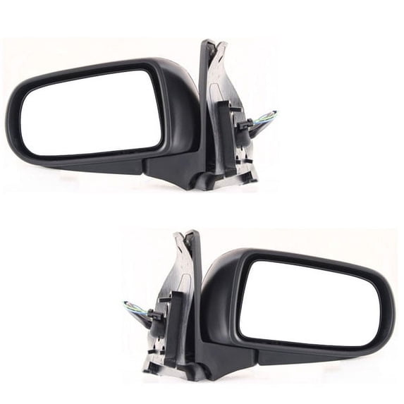 For 99-03 Protege Protege5 Rear View Mirror Power Non-Heat Manual-Fold PAIR SET