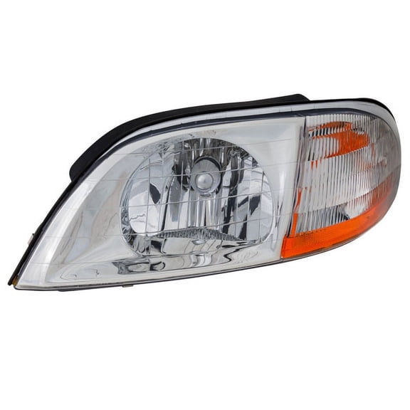 For 99-03 Windstar Van Headlight Headlamp Halogen Head Light w/Bulb Driver Side