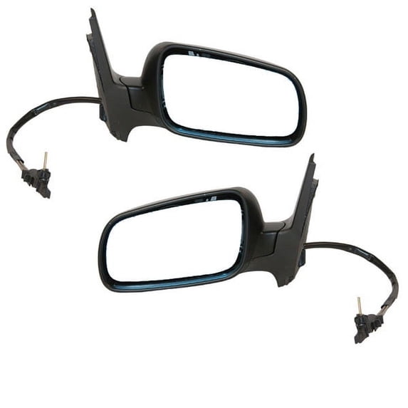 For 99-05 Jetta, 99-06 Golf Rear View Door Mirror Manual Remote Folding SET PAIR