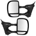 thumbnail image 1 of For 99-07 Super Duty Truck Dual Swing Towing Mirror Manual Telescopic PAIR SET, 1 of 5