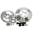 thumbnail image 1 of For 99-2000 Ford Mustang GT 4.6L 6 Groove Serpentine Pulley Set Billet Polished, 1 of 1