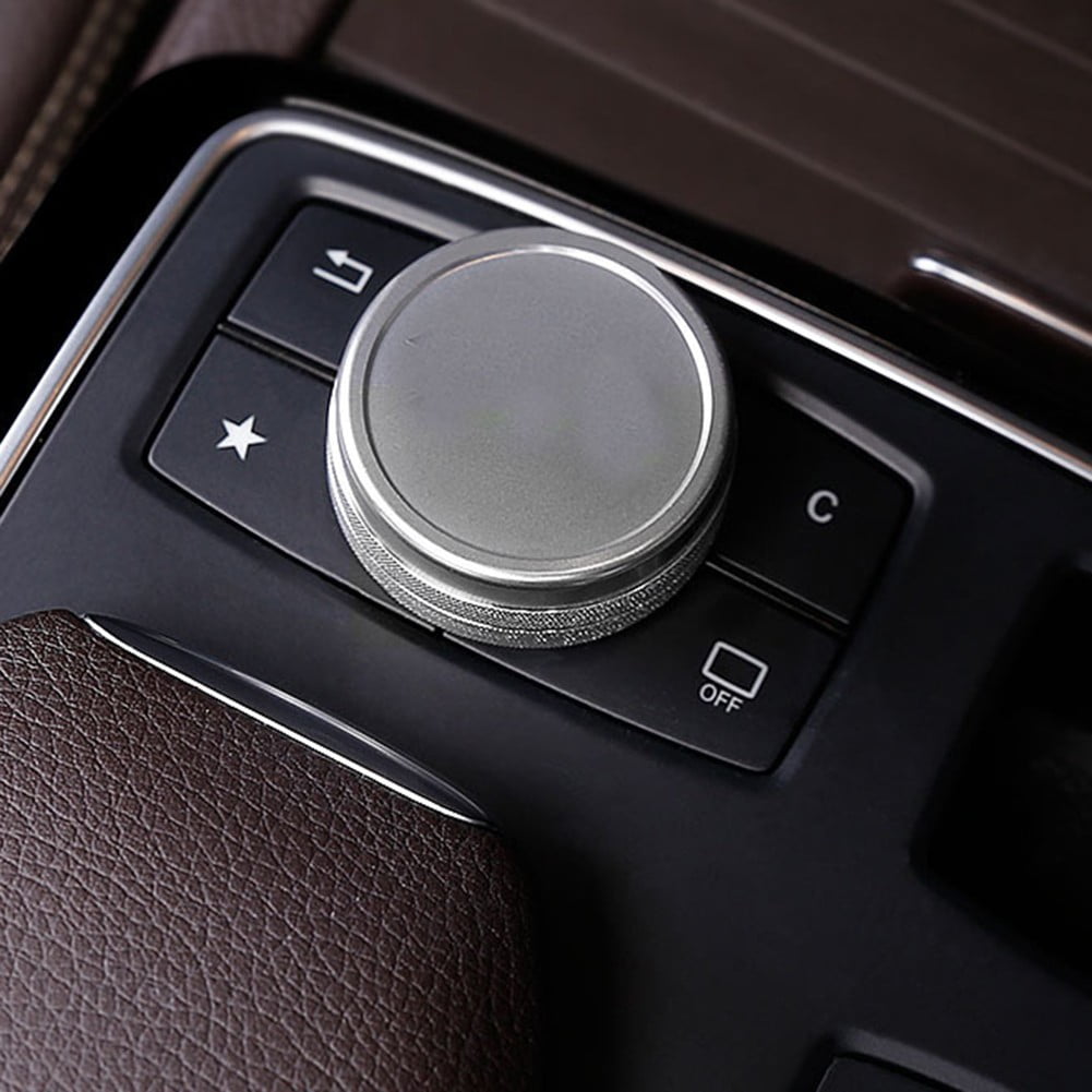 for A Class Car Center Console Multimedia Navigation Knob Cover ...