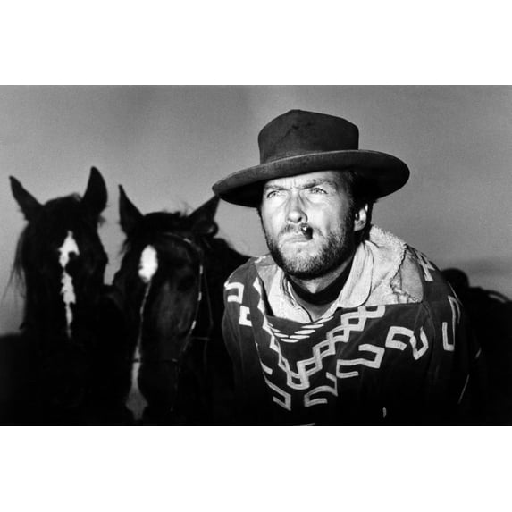 For A Few Dollars More Clint Eastwood 1965 Photo Print (14 x 11)