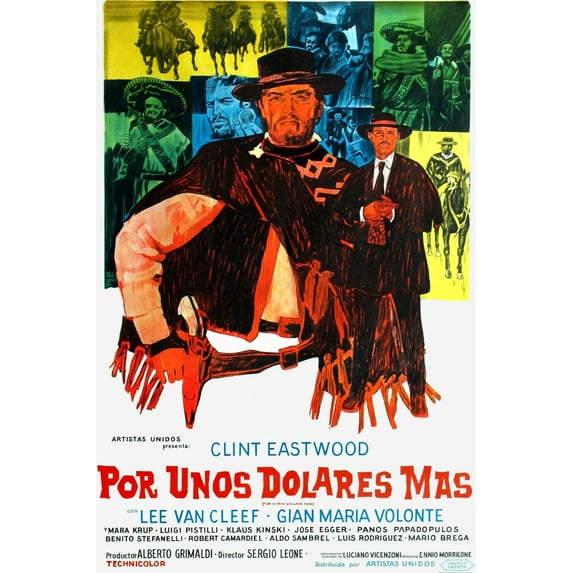 For A Few Dollars More Movie Poster Masterprint (11 x 17)