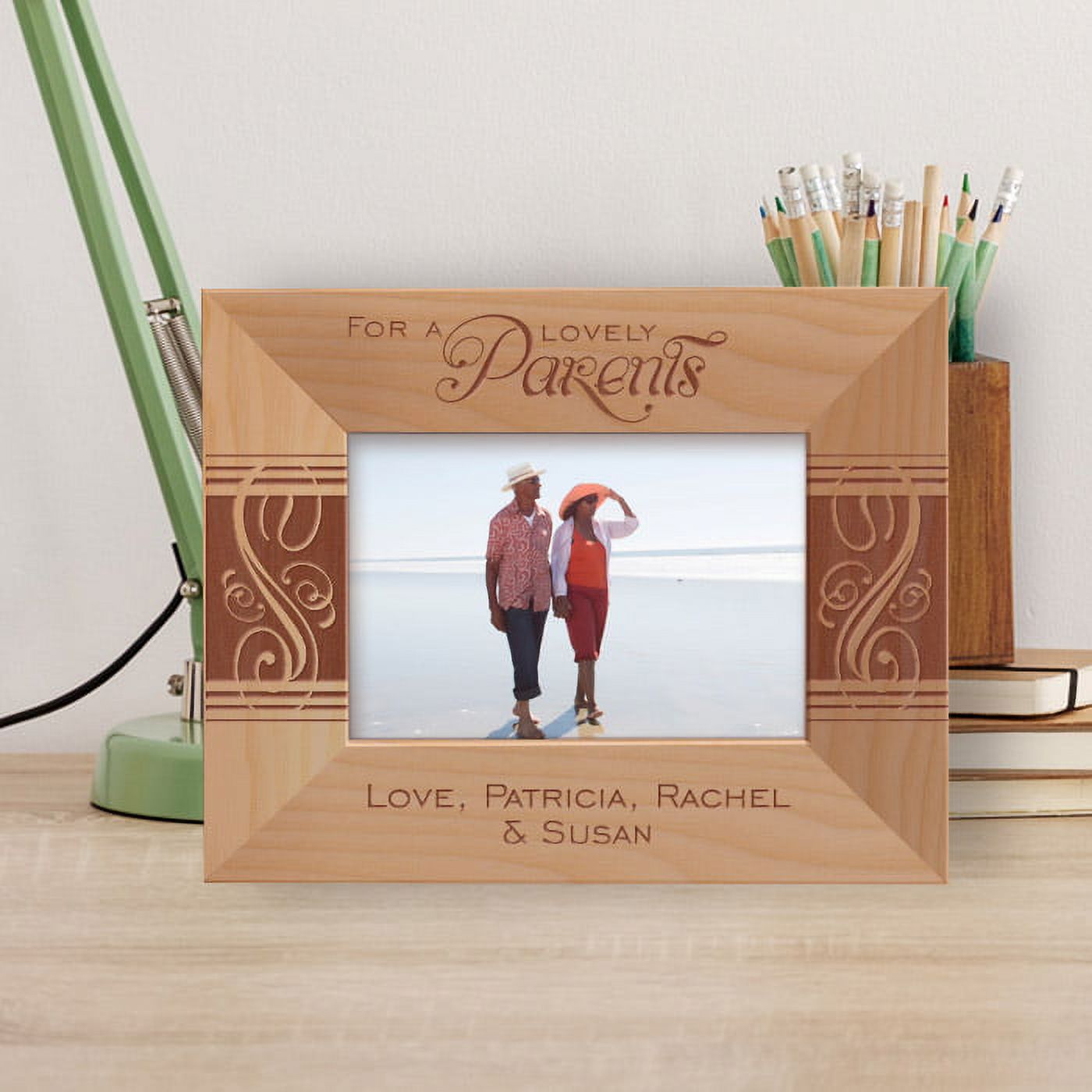 For A Lovely Parents Personalized Wooden Frame-5