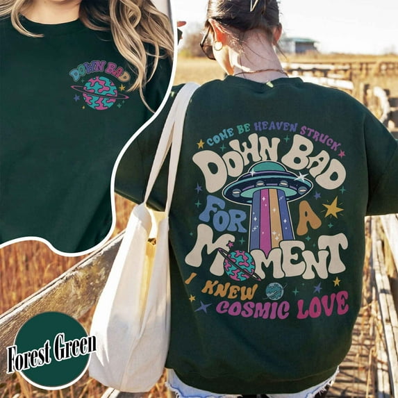 For A Moment I Knew Cosmic Love SweatShirt,Cosmic Love SweatShirt,Unisex Concert SweatShirt,Gift for Friend,Crying at the Gym SweatShirt