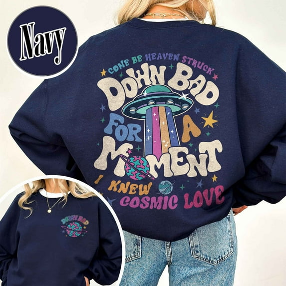 For A Moment I Knew Cosmic Love SweatShirt,Cosmic Love SweatShirt,Unisex Concert SweatShirt,Gift for Friend,Crying at the Gym SweatShirt