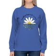 thumbnail image 1 of For A Reason Daisy Sweatshirt Women -Image by Shutterstock, Female Medium, 1 of 4