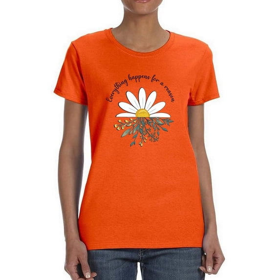 For A Reason Daisy T-Shirt Women -Image by Shutterstock, Female 3X-Large