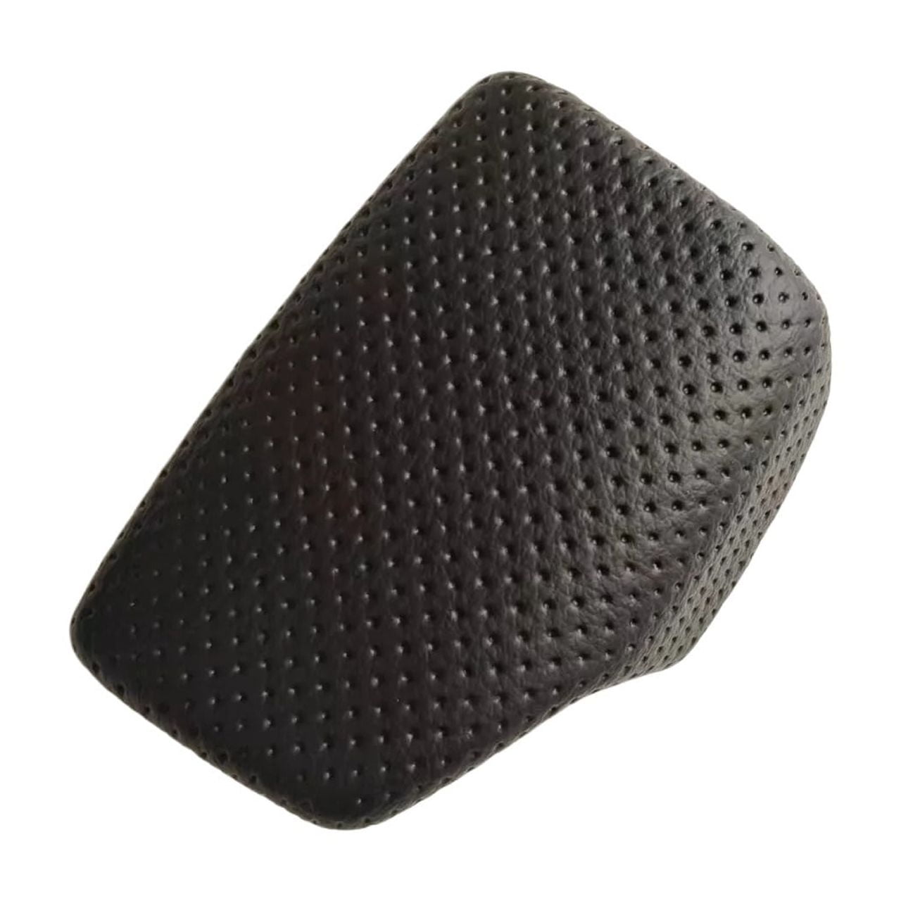 For A-U-D-I A4 B9 A5 Q7 Q5 16-19 Gear Shift Knob Cover Perforated Leather Handball Shifter Handle Lever Case