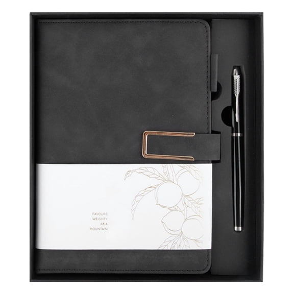 For A5 Notebook with Pen,for Business,Office,5 colours optional,elegant Package