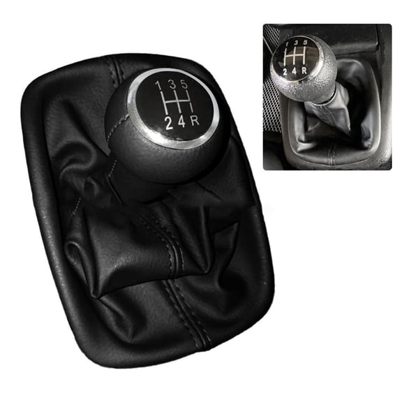 For A6 C5 for A4 for B5 A8 D2 5/6 Speed Car Gear Shift Knob Lever Gaiter Boot Cover
