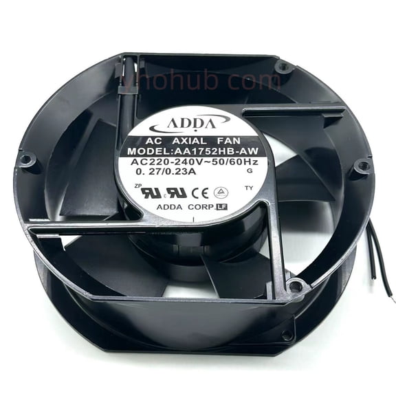 For ADDA AA1752HB-AW AC 220V-240V 172x172x51mm Server Cooling Fan