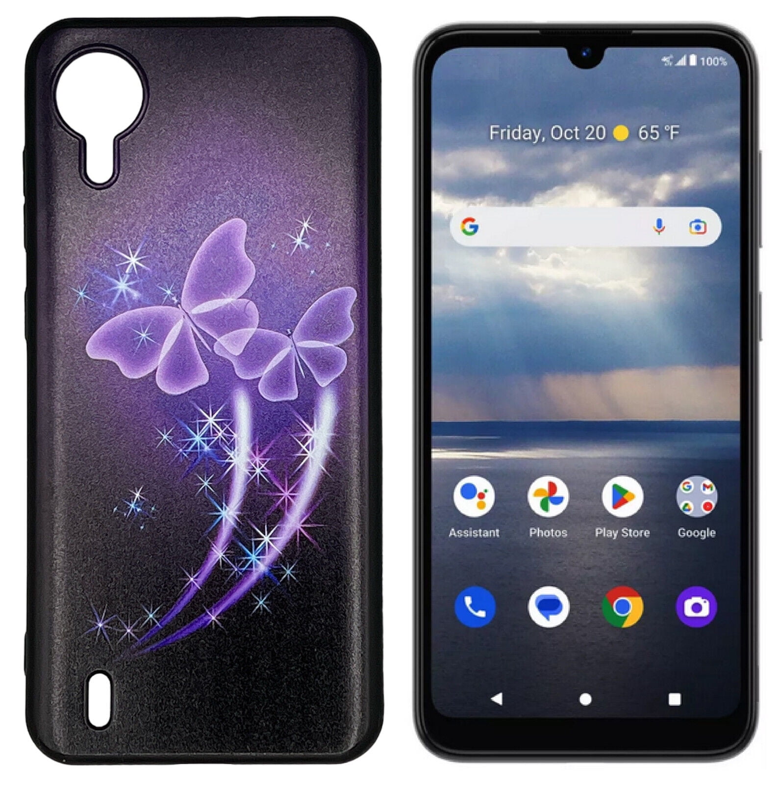 For AT&T Calypso 4 U380AA TPU 1Piece Flexible Skin Cover Cell Phone