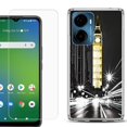 thumbnail image 1 of For AT&T Propel 2 5G Phone Case Cover, Shockproof Bumper Hybrid Case with Tempered Glass Screen Protector, by OneToughShield - London Night, 1 of 3