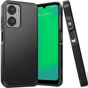 For AT&T Propel 2 5G Slim Shockproof Hybrid Cover Cellphone Case - mk Black