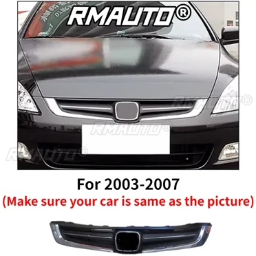 For Accord Grill Chrome Car Front Bumper Grille Racing Grill For Honda Accord 2003-2022 2011 2012 2016 Car Accessories Body Kit