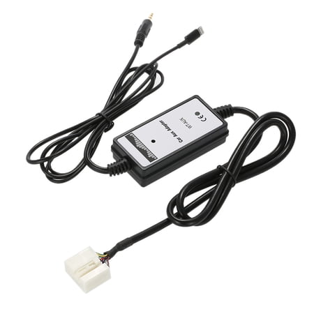 For Acura 6Pin Car 3.5mm Aux-in Audio Adapter USB Interface Charging for iPhone5 6 6s 6plus