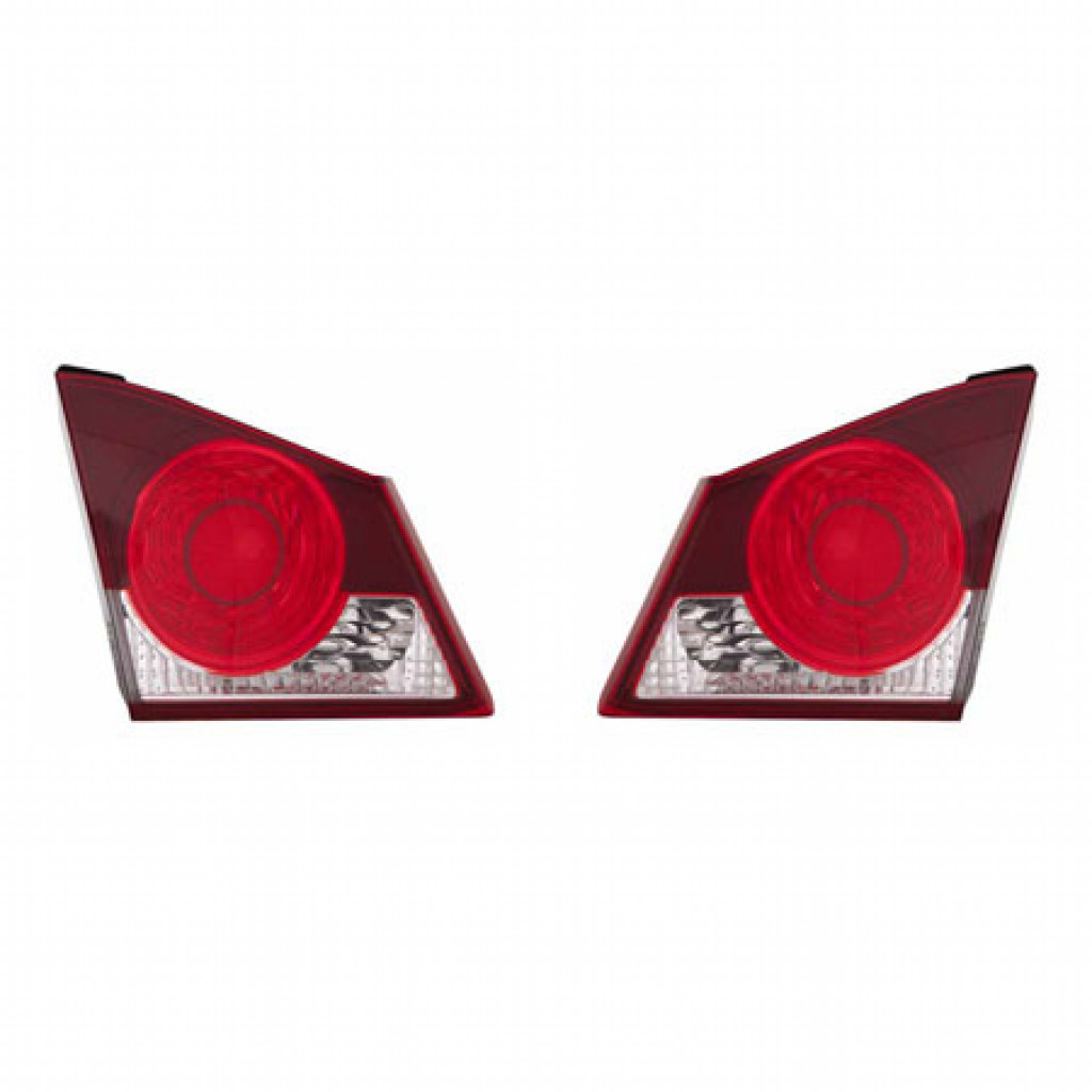 L For Acura CSX Tail Light Assembly Unit 2006-2008 Inner Pair